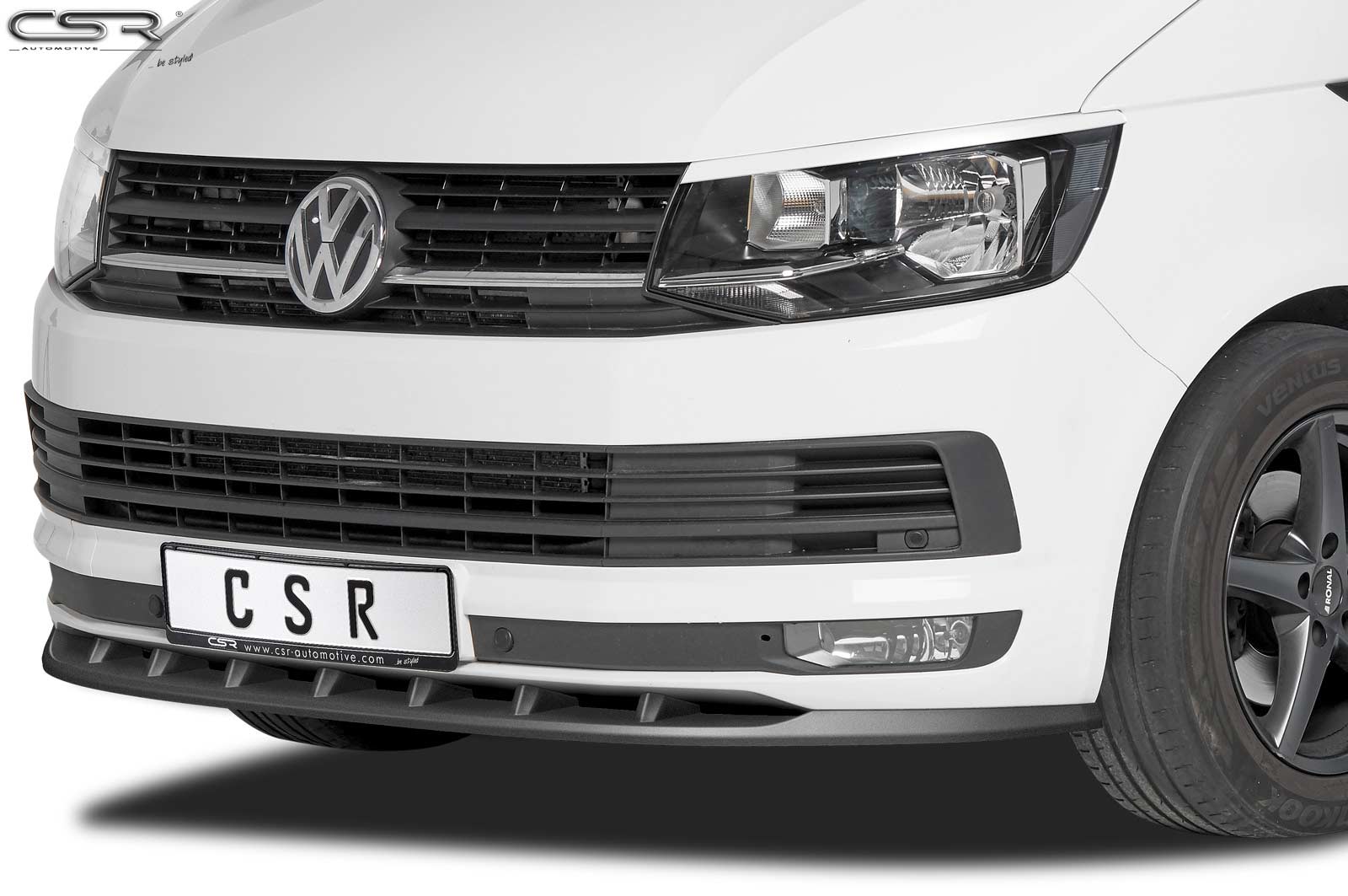 Eleron față Buză spoiler cupe cu ABE pentru VW T6 Bus CSL365