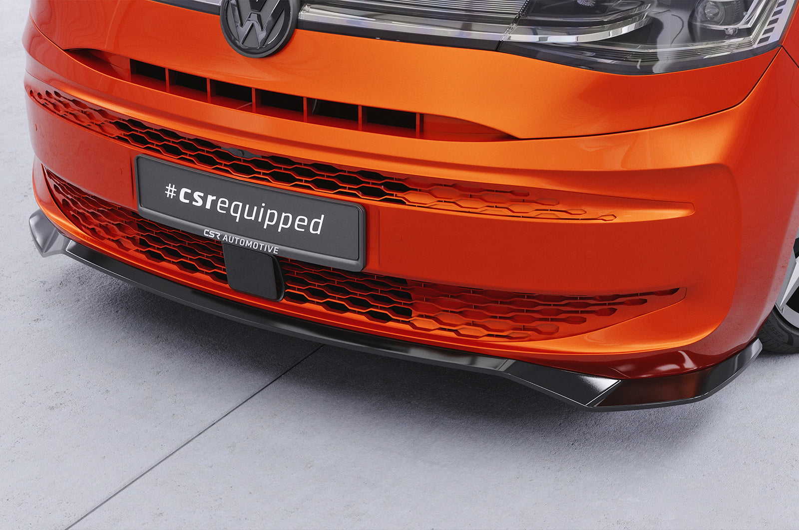 Eleron față Buză spoiler cupă cu ABE pentru VW T7 CSL640