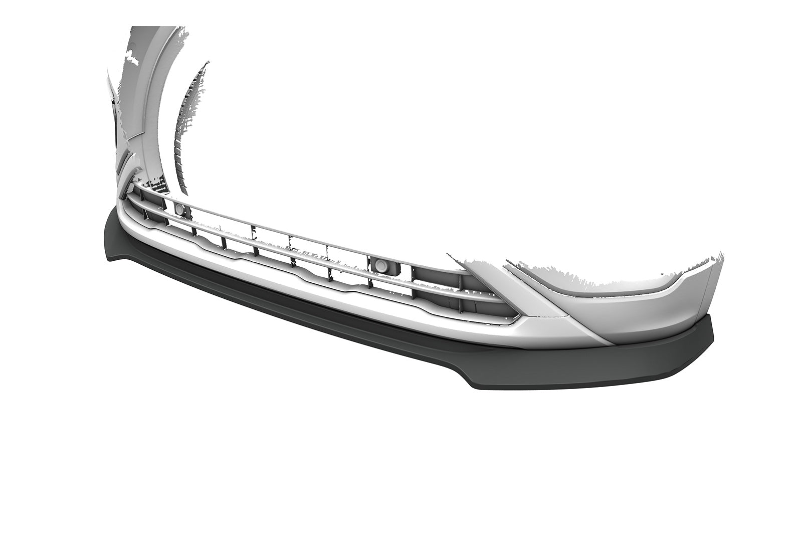 Eleron față Buză spoiler cupe cu ABE pentru VW T-Cross (Tip C1) CSL922