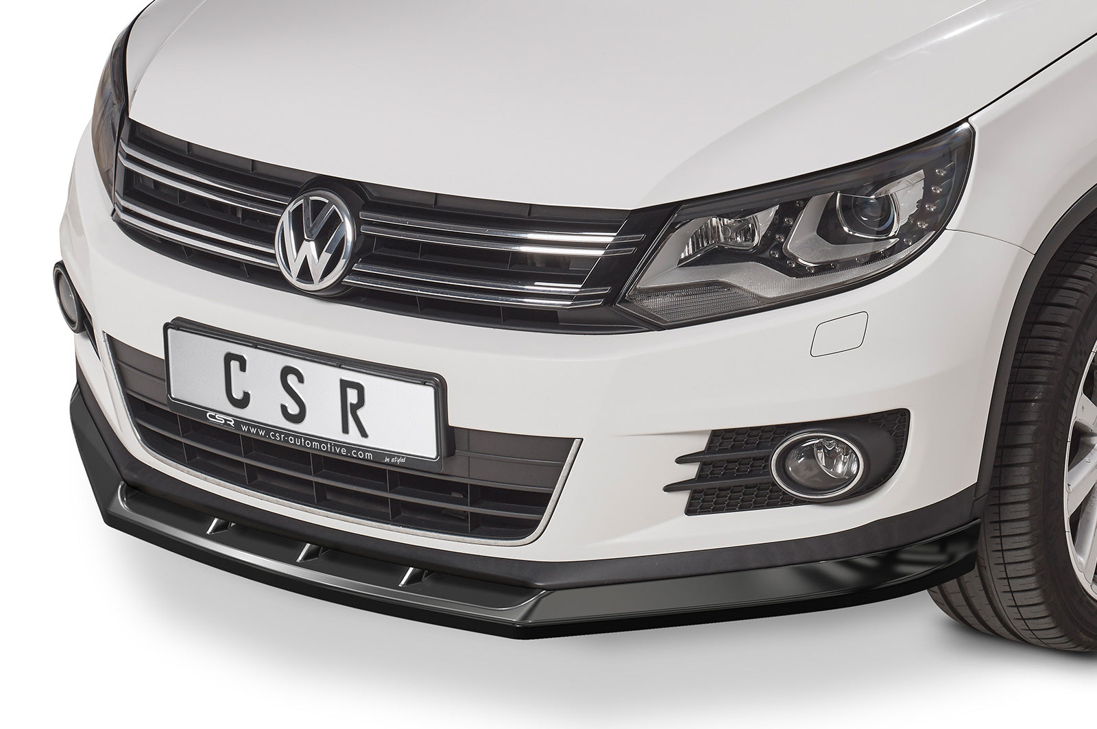 Eleron față Buză spoiler cupă cu ABE pentru VW Tiguan I CSL397