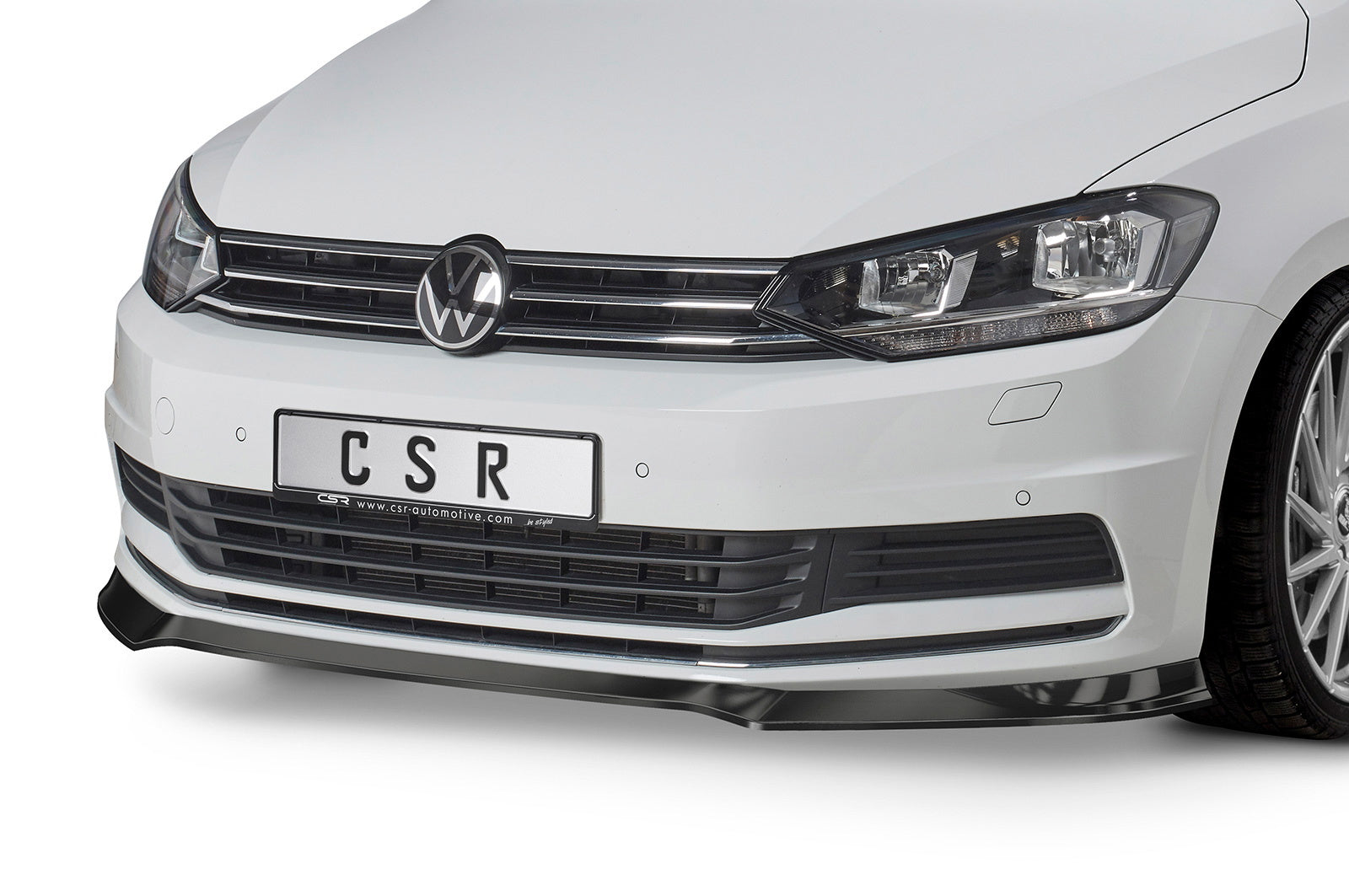 Eleron față Buză spoiler tip cupă cu ABE pentru VW Touran II (Tip 5T) CSL517
