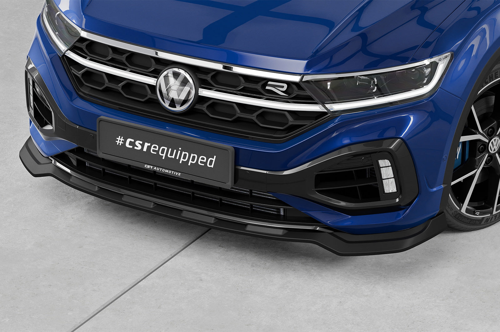 Eleron față Buză spoiler cupe cu ABE pentru VW T-Roc (Tip A1) R CSL923