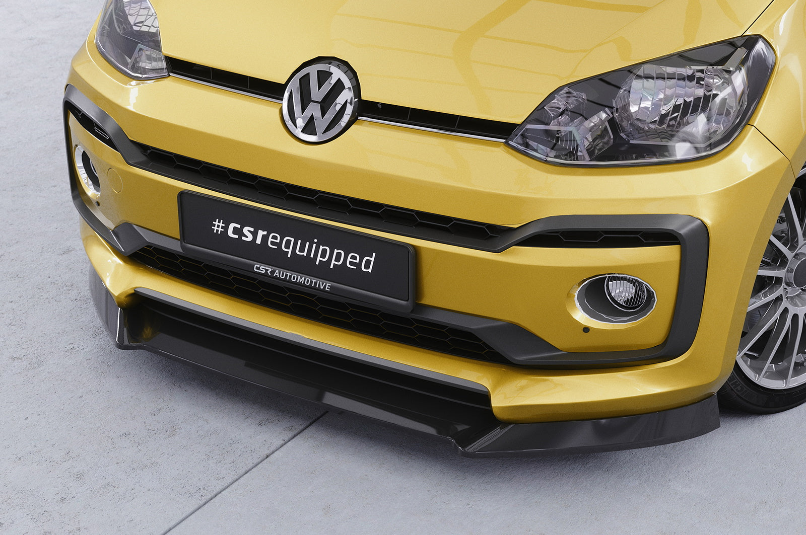 Eleron față Buză spoiler cupe cu ABE pentru VW up! CSL353