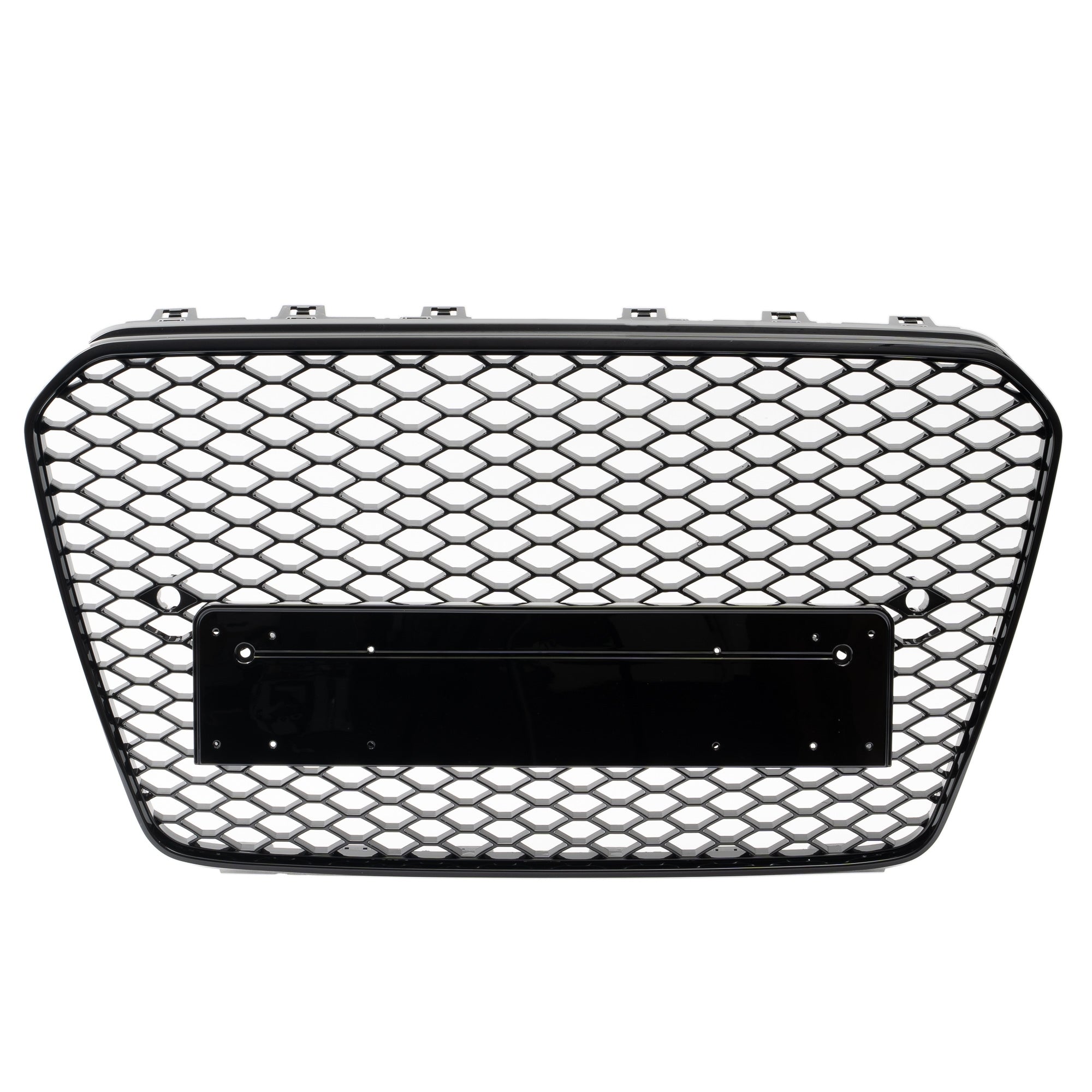 Grilă bara spate compatibilă cu Audi A5 S5, negru lucios, 12-16