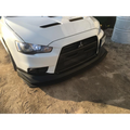 Prelungire bara fata fusta spoiler lip Mitsubishi EVO 10 X aspect VOLTEX 2008-2016 TFB TUNING