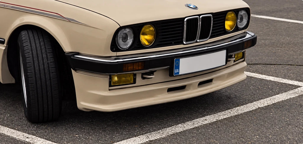 Prelungire bara fata fusta spoiler lip BMW SERIA 3 E30 non facelift 1982-1987 aspect PFEBA TFB TUNING
