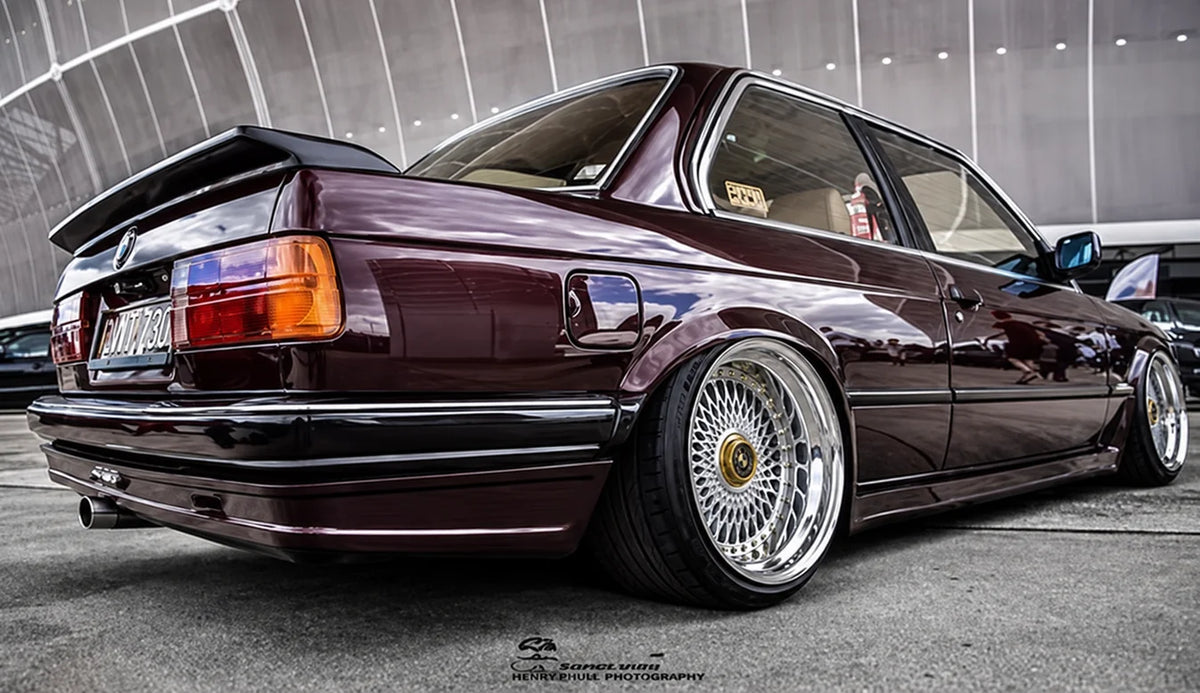 Prelungire bara spate fusta spoiler lip BMW SERIA 3 E30 non facelift 1982-1988 aspect PFEBA TFB TUNING