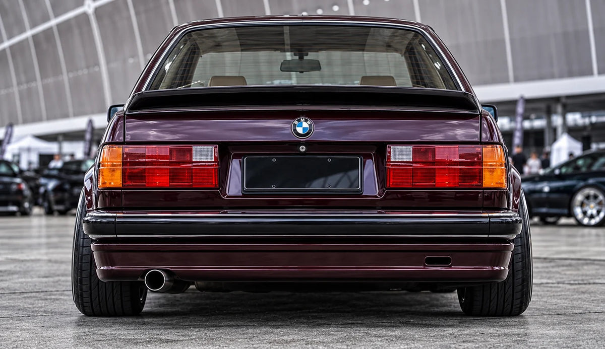 Prelungire bara spate fusta spoiler lip BMW SERIA 3 E30 non facelift 1982-1988 aspect PFEBA TFB TUNING