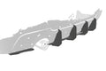 Difuzor sport sport Prelungire bară spate pentru BMW Seria 3 E92/E93 Pachet M HA368