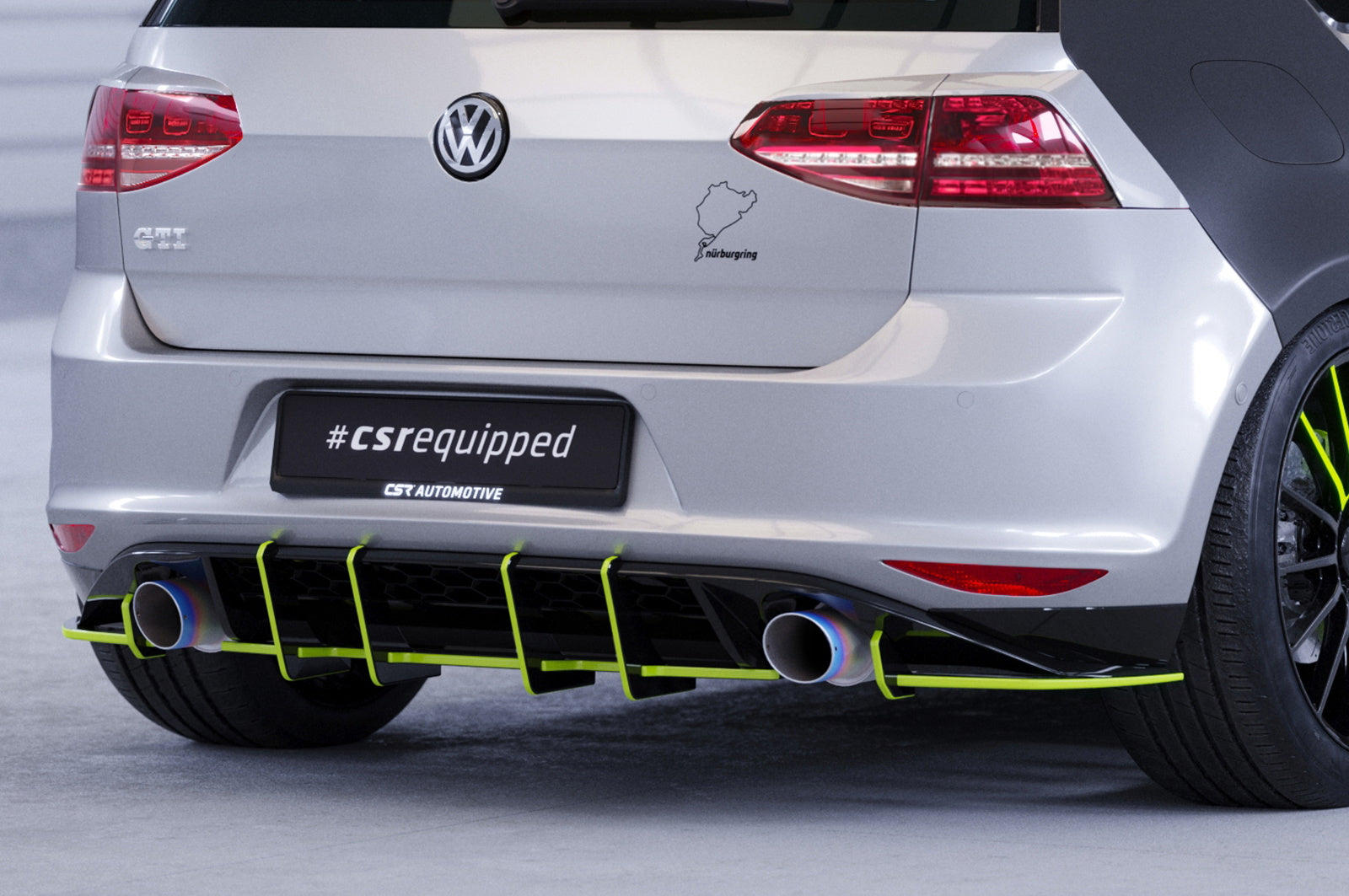 Difuzor de curse Prelată spate pentru VW Golf 7 (Tip AU) GTI HA332