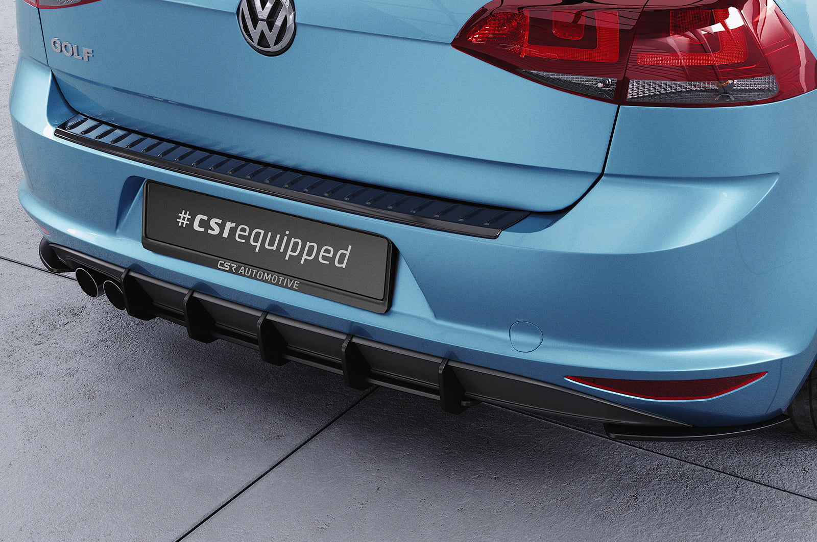 Difuzor de curse Prelungire spate pentru VW Golf 7 (Tip AU) HA312