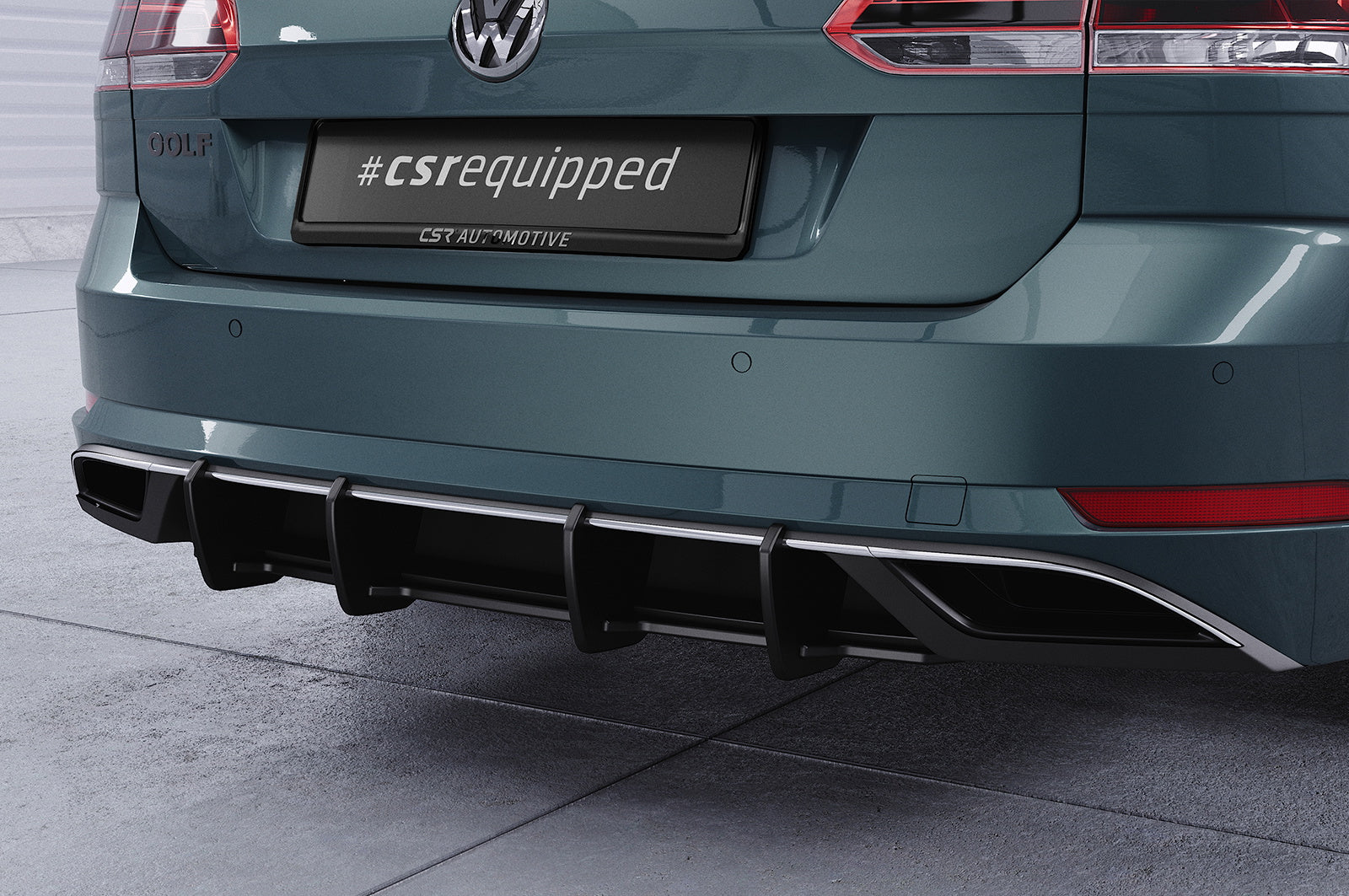 Difuzor de curse Șorț spate pentru VW Golf 7 (Tip AU) Varianta HA354
