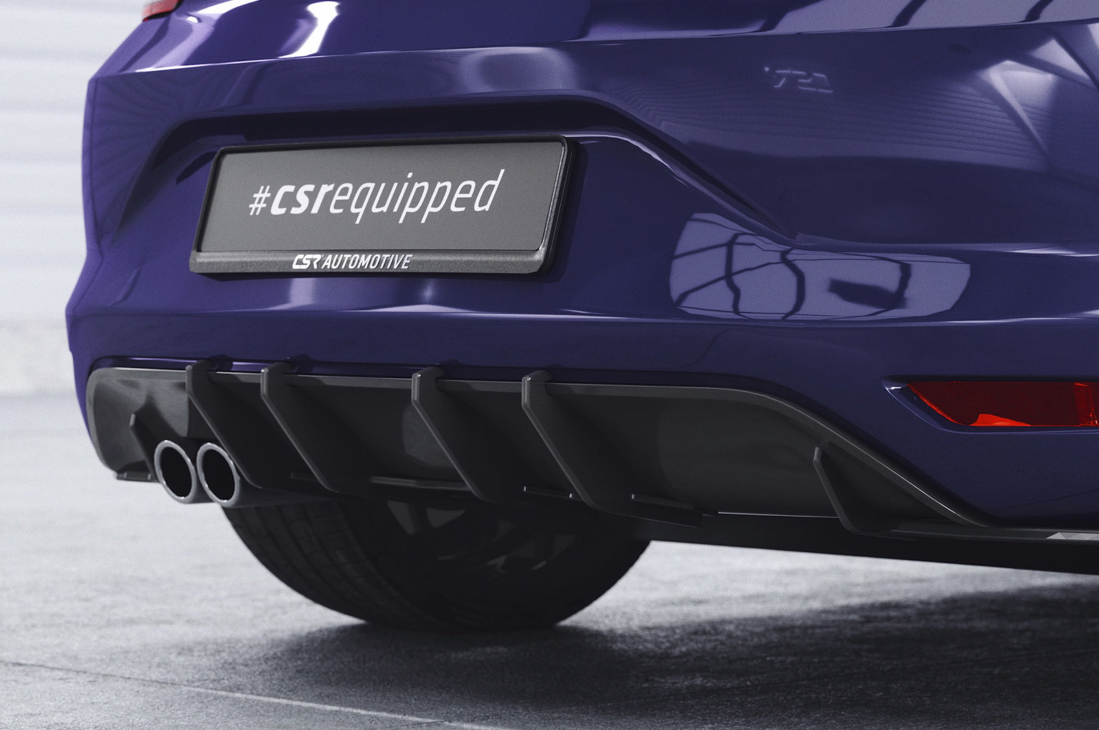 Difuzor de curse Prelată spate pentru VW Scirocco 3 HA349