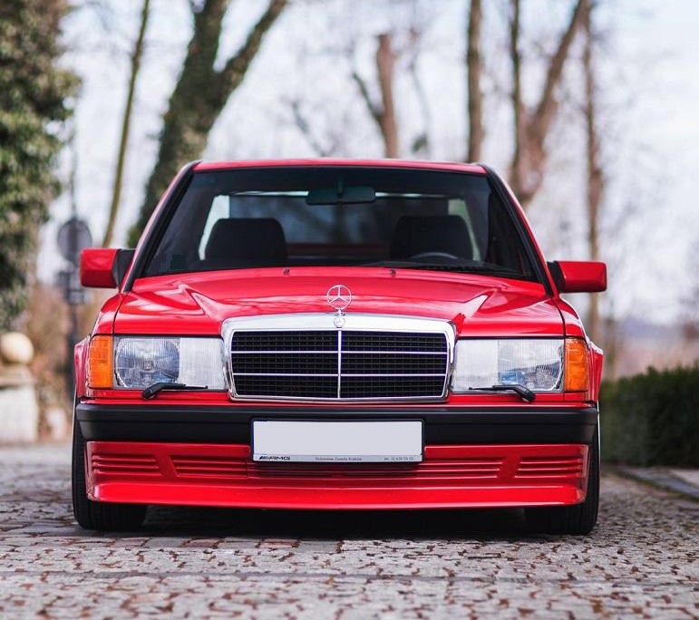 Prelungire bara fata fusta spoiler lip MERCEDES W201 190 FACELIFT 1988-1993 TFB TUNING