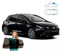 Parasolar pentru Toyota Corolla 12 XII hatchback 2018, set de 2 piese cu magneți