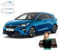 Parasolar pentru Kia Ceed 3 III Hatchback 2018, set 4 piese