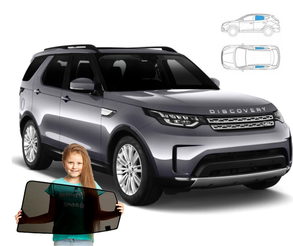 Parasolare pentru Land Rover Discovery 5 V din 2016 încoace, parasolare din 2 piese