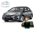 Parasolare pentru Honda Civic VIII 8 sedan, parasolare din 2 piese cu magneți