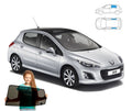 Parasolar pentru Peugeot 308 (I) Hatchback 07'-13', 2 piese