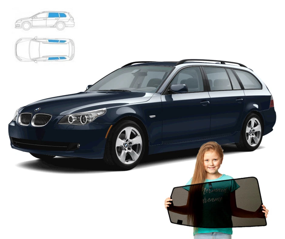 Parasolare pentru panouri spate BMW 5 Touring E61 03'-10', set de 4