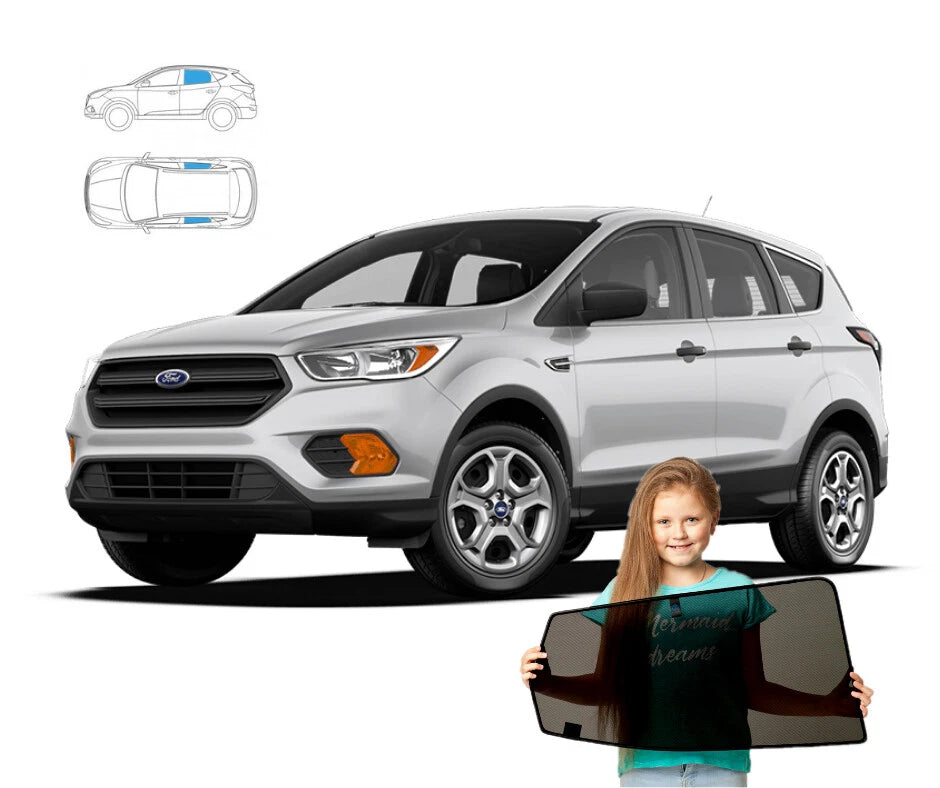 Parasolare pentru Ford Escape 3 III (2012-2019) - Parasolare din 2 piese cu magneți