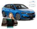 Parasolare pentru Skoda Scala (2019 încoace), set de 4 piese cu magneți