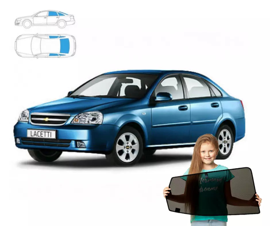 Parasolar pentru Chevrolet Lacetti Sedan 03-09, set de 5 piese cu magneți