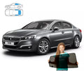 Parasolare pentru Peugeot 508 I 1 Sedan 10-18, set 3 parasolare cu magneți
