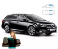 Parasolare pentru panouri spate Toyota Avensis 3 Estate 09'-18', 4 bucăți