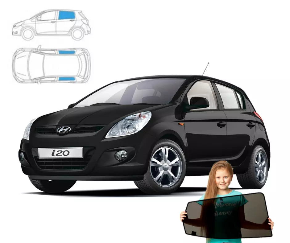 Parasolare pentru Hyundai i20 1 Hatchback, set de 2 piese