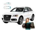 Parasolare pentru Audi Q3 1 I (anul modelului 11/18) - set de 6 piese cu magneți