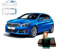 Parasolar pentru Peugeot 308 2 Hatchback 13'-21' Panouri spate + lunetă