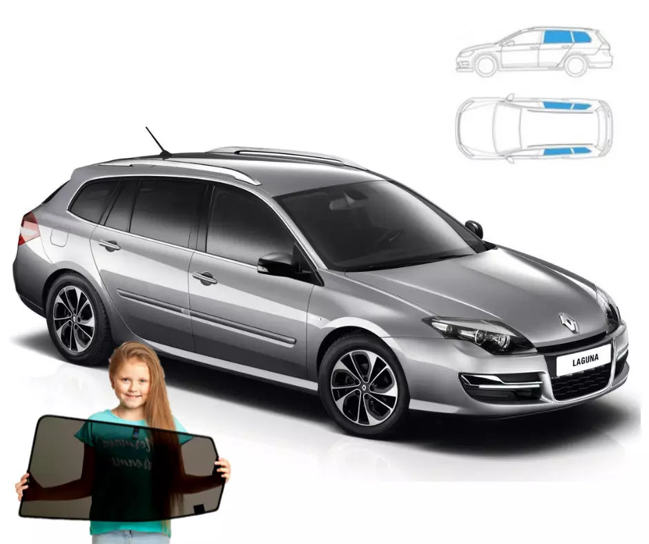 Parasolare Renault Laguna (3) Estate 07-15' Panouri spate 4 piese
