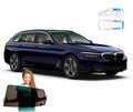 Set parasolar pentru BMW Seria 5 G31 Touring Estate, modele începând cu anul 2017, set de 5 piese cu magneți