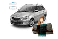 Parasolare pentru geamuri laterale față Skoda Fabia II 2 combi, 2 piese
