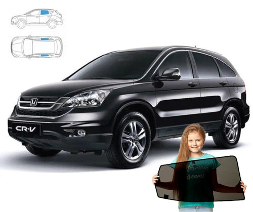 Parasolare pentru Honda CR-V 3 III (2006-2011) - set de 2 piese cu magneți