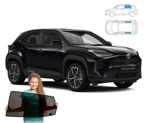 Parasolare pentru Toyota Yaris Cross XP210 2020 SUV, set de 2 piese cu magneți