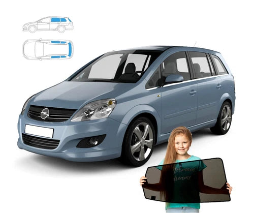 Parasolar pentru Opel Zafira B (2005-2014) spate + lunetă