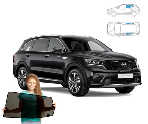 Parasolar pentru Kia Sorento 4 IV SUV 2020, set de 4 piese