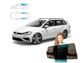 Parasolar pentru Volkswagen Golf 7 VII Variant Estate 2012-2020, set 4 piese