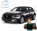 Parasolare pentru Mazda 3 III 3 HB 13-18' Panouri spate 2 bucăți