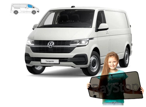 Parasolare pentru geamuri laterale față Volkswagen T6.1 2019-2024, set 2 piese