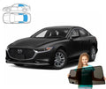Parasolare pentru Mazda 3 IV 4 Sedan 2019, panouri spate + lunetă