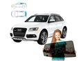 Parasolare pentru Audi Q5 I (8R) model 08/16, set de 6 piese cu magneți