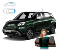 Parasolare pentru Fiat 500L 12-22, set de 5 piese cu magneți