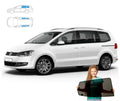 Parasolare pentru Volkswagen Sharan 2 2010, panouri spate, set de 4 piese