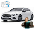 Parasolar pentru Mercedes-Benz Clasa A (IV) W177 sedan 2018, set 3 piese cu magneți