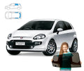 Parasolare pentru Fiat Punto 3 III 05-18 - set 3 piese cu magneți