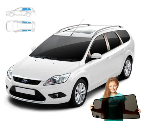 Parasolare pentru Ford Focus MK2 Estate 04'-11' Set 4 parasolare