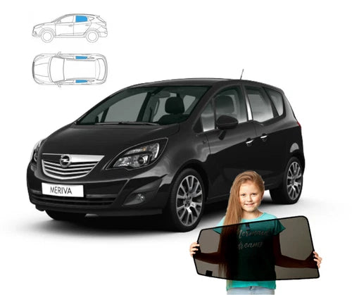 Parasolare pentru Opel Meriva B, anii model 2010-2017, set de 2 piese